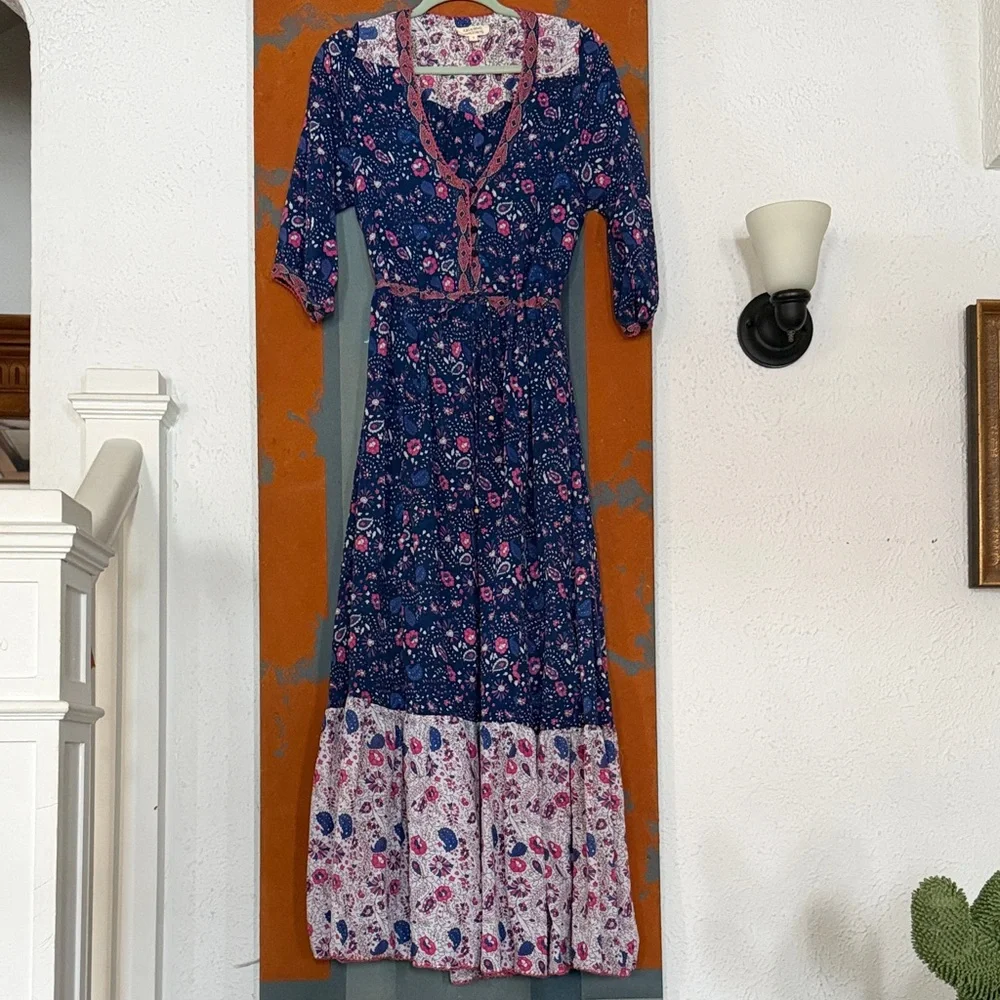 Chasing Unicorns Tiered Maxi Dress - Picture 1 of 4